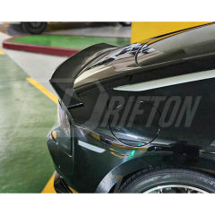 V Style Carbon Fiber Rear Wing Trunk Spoiler For Nissan Z Fairlady 400Z RZ34 2022+