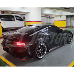 V Style Carbon Fiber Rear Wing Trunk Spoiler For Nissan Z Fairlady 400Z RZ34 2022+
