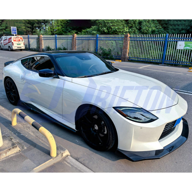 V Style Carbon Fiber Side Skirt For Nissan Z Fairlady 400Z RZ34 2022+