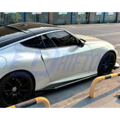 V Style Carbon Fiber Side Skirt For Nissan Z Fairlady 400Z RZ34 2022+