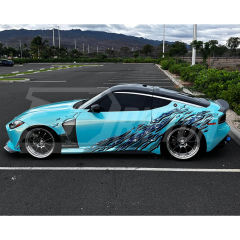 Vented V1 Style Carbon Fiber Front Fender For Nissan Z Fairlady 400Z RZ34 2022+