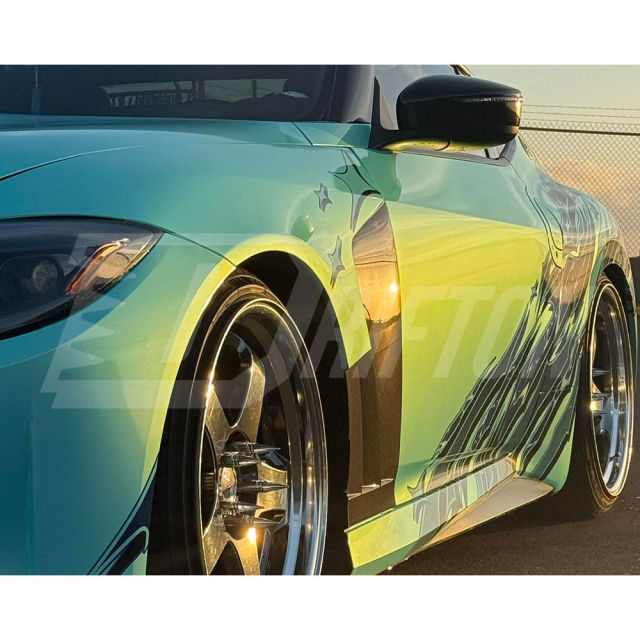 Vented V1 Style Carbon Fiber Front Fender For Nissan Z Fairlady 400Z RZ34 2022+