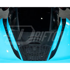 765LT Style Dry Carbon Fiber Rear Engine Cover Lid For Mclaren 720S Coupe 2017-2023