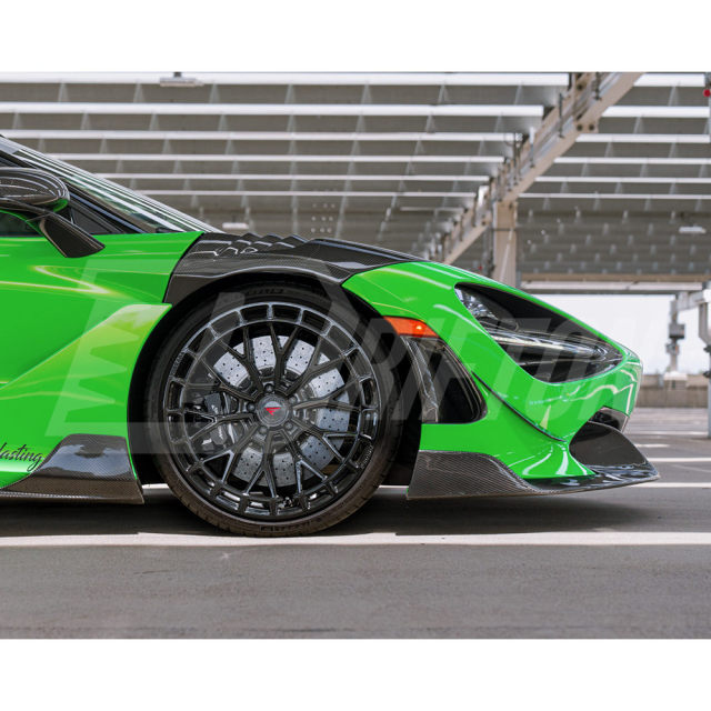 RYFT Style Dry Carbon Fiber Front Lip For Mclaren 720S 2017-2023