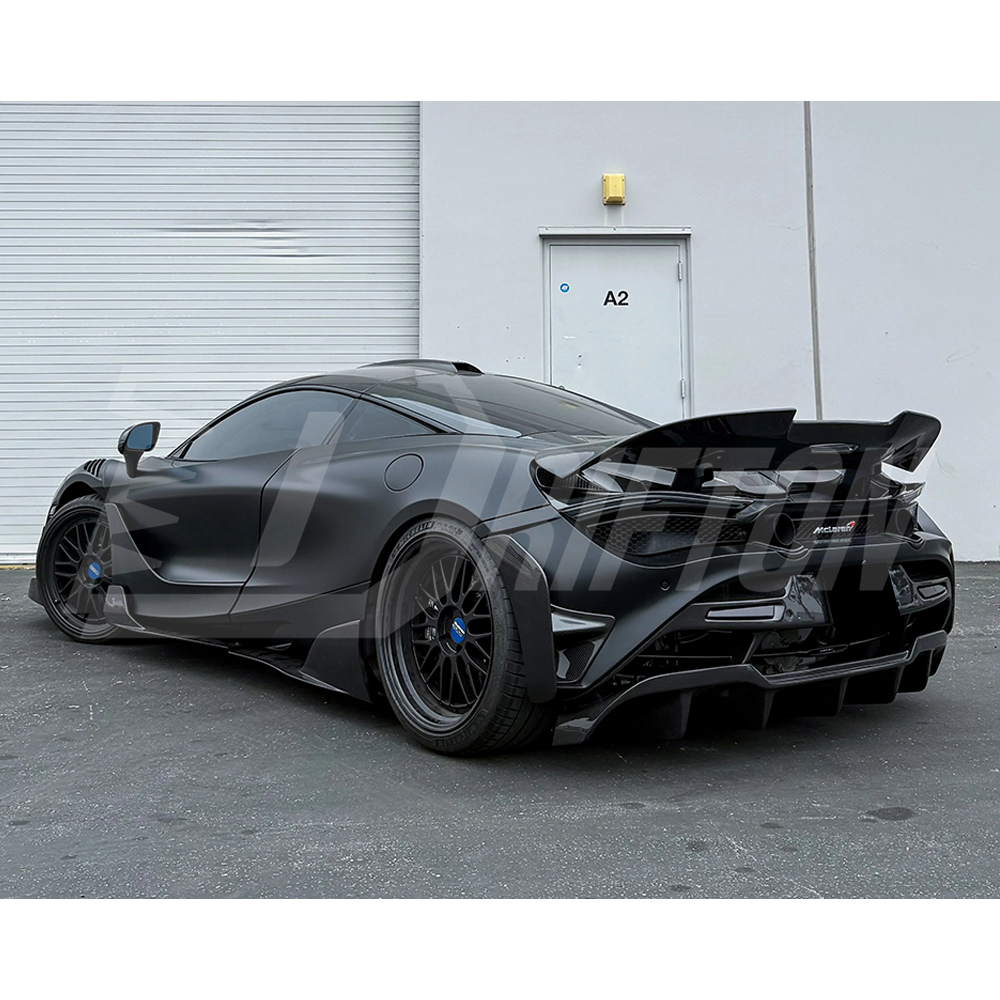 RYFT Style Dry Carbon Fiber Roof Scoop For Mclaren 720S 2017-2023