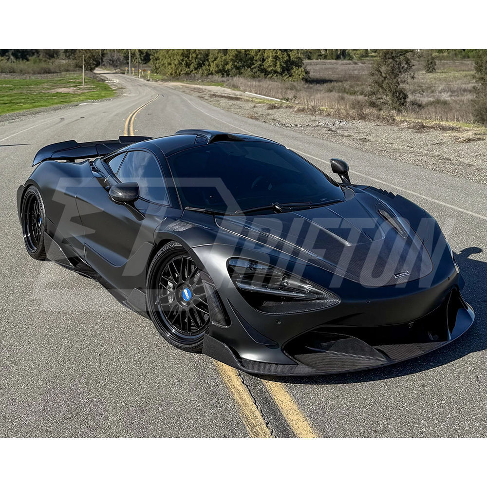 RYFT Style Dry Carbon Fiber With Portion Primer Fender For Mclaren 720S 2017-2023