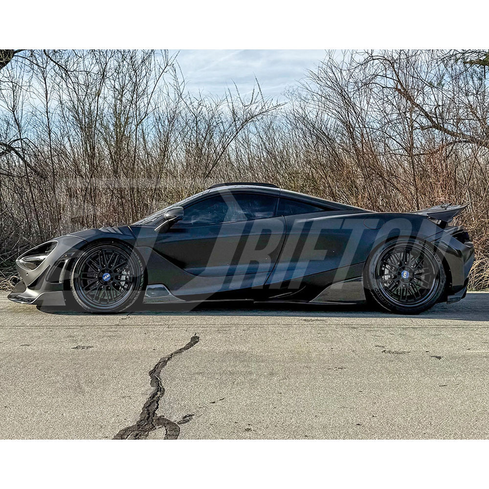 RYFT Style Dry Carbon Fiber With Portion Primer Fender For Mclaren 720S 2017-2023