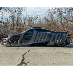 RYFT Style Dry Carbon Fiber With Portion Primer Fender For Mclaren 720S 2017-2023