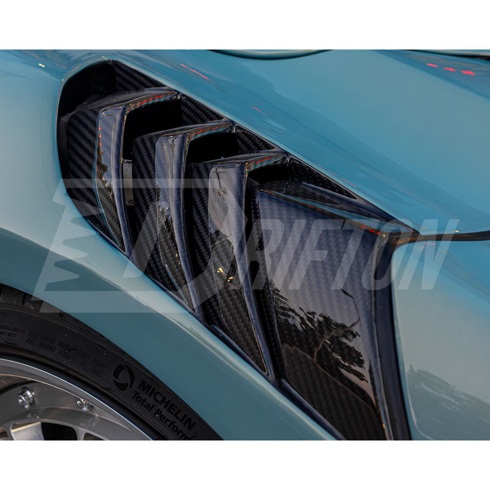 RYFT Style Dry Carbon Fiber With Portion Primer Fender For Mclaren 720S 2017-2023