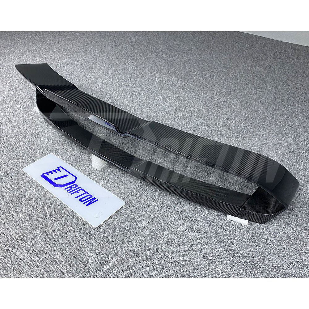 KS Style Carbon Fiber Rear Spoiler Wing For Alfa Romeo Giulia 2016-2023
