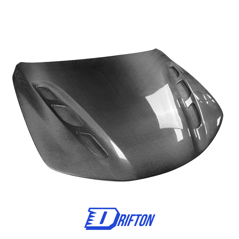 ZR Style Carbon Fiber Hood Bonnet For Alfa Romeo Giulia 2016-2023