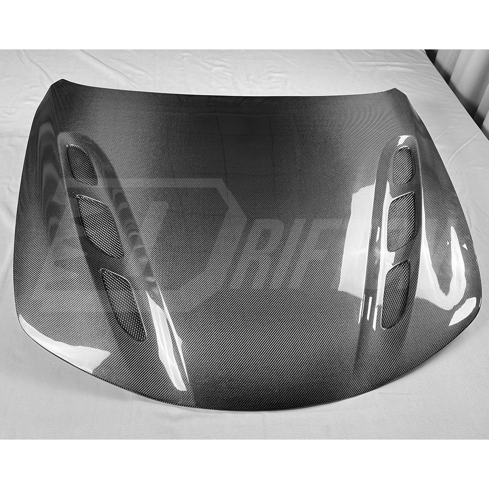 ZR Style Carbon Fiber Hood Bonnet For Alfa Romeo Giulia 2016-2023
