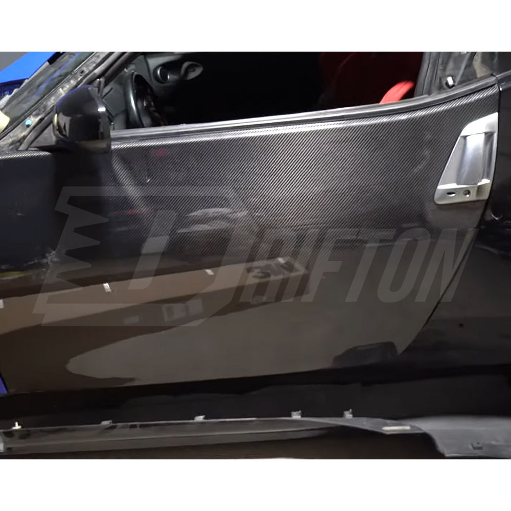 OEM Style Carbon Fiber Doors Panels For Nissan 370Z Z34 2008-2019