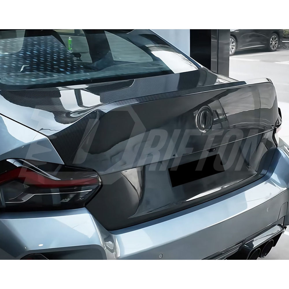 CS Style Dry Carbon Fiber Rear Trunk Boot Lid For BMW G87 M2 2023-ON