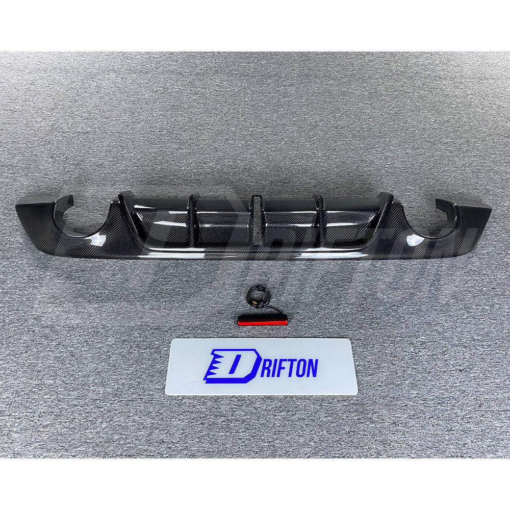 Carbon Fiber Rear Diffuser For Infiniti Q60 2016-2022