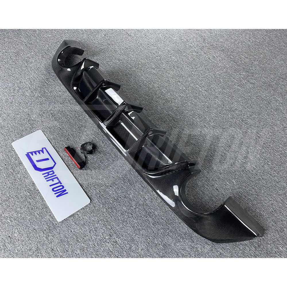 Carbon Fiber Rear Diffuser For Infiniti Q60 2016-2022