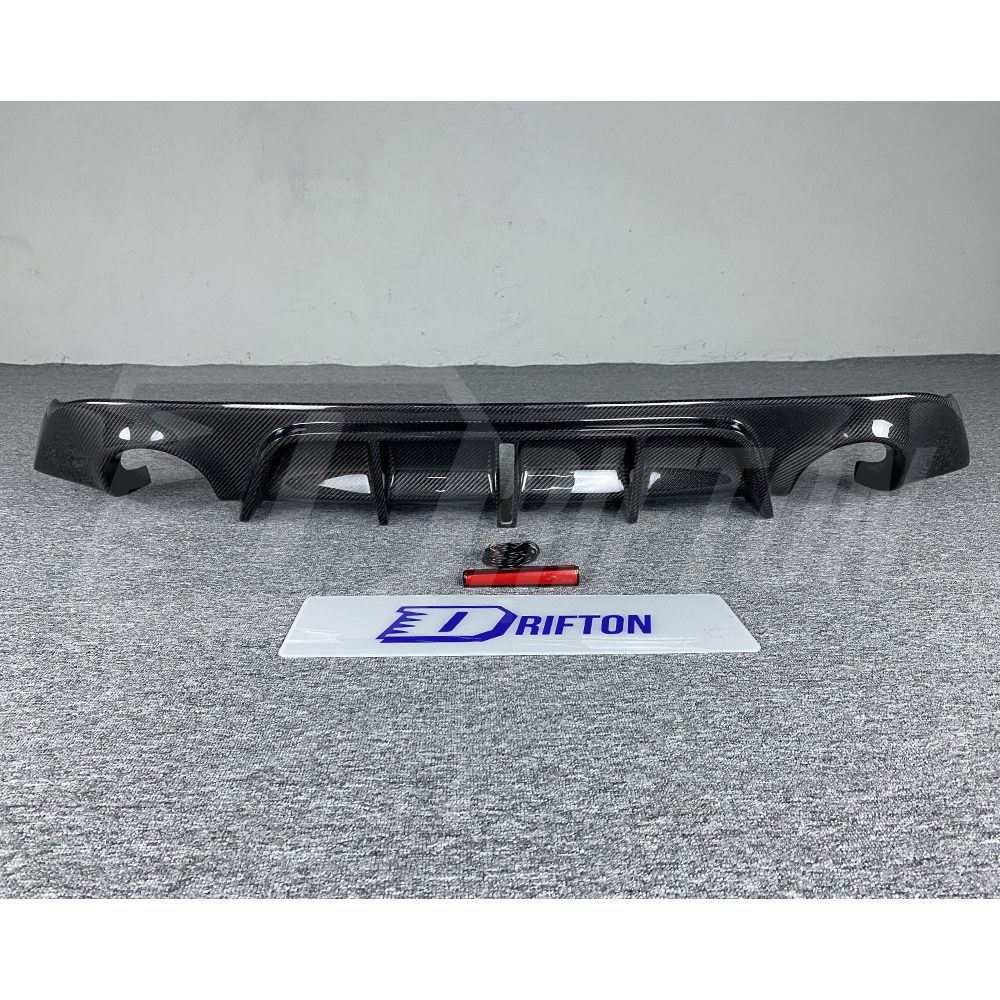 Carbon Fiber Rear Diffuser For Infiniti Q60 2016-2022
