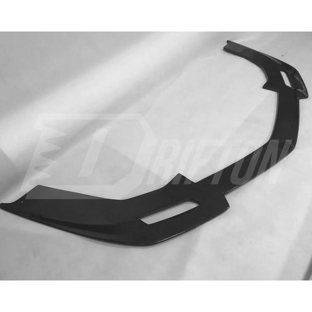 H Vorsteiner Style Carbon Fiber Front Lip For Lamborghini Aventador LP700-4 2011-2015