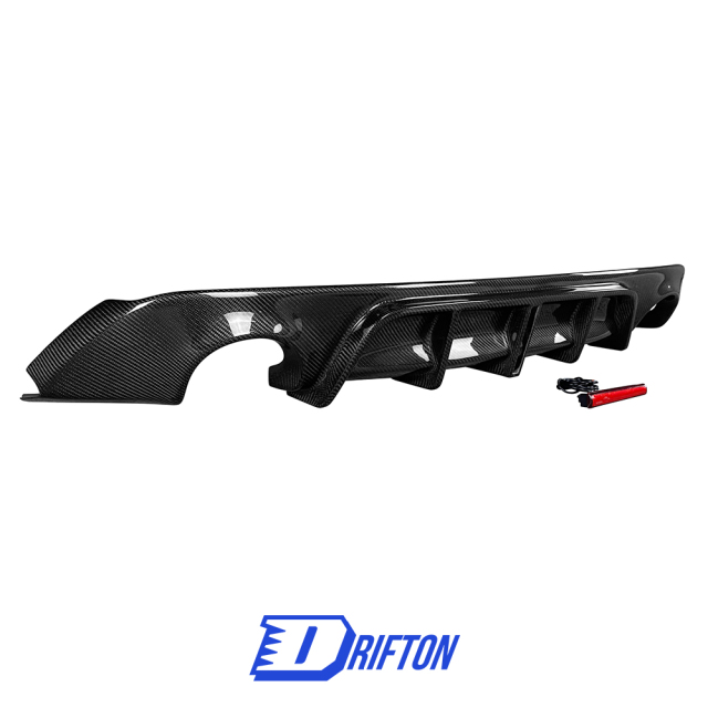 Carbon Fiber Rear Diffuser For Infiniti Q60 2016-2022