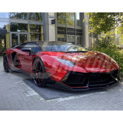 H Vorsteiner Style Carbon Fiber Front Lip For Lamborghini Aventador LP700 2011-2015