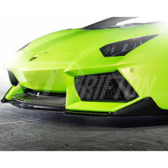 H Vorsteiner Style Carbon Fiber Front Lip For Lamborghini Aventador LP700 2011-2015
