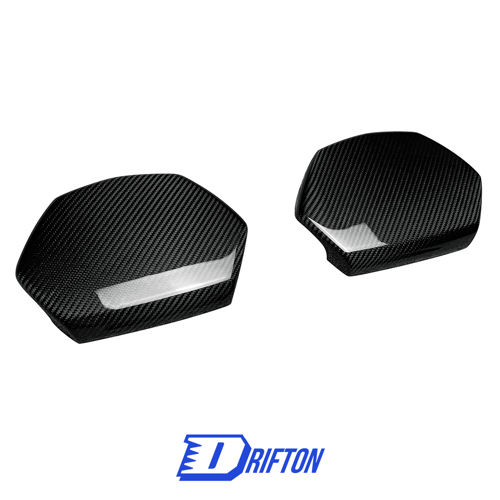 Dry Carbon Fiber Interiors Kits Seat Back Headrest Panels For Lamborghini Aventador & S  LP700 LP740 2011-2021