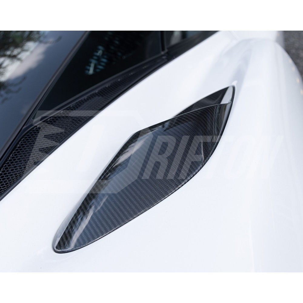 Novitec Style Dry Carbon Fiber Side Vents Trim For Mclaren GT