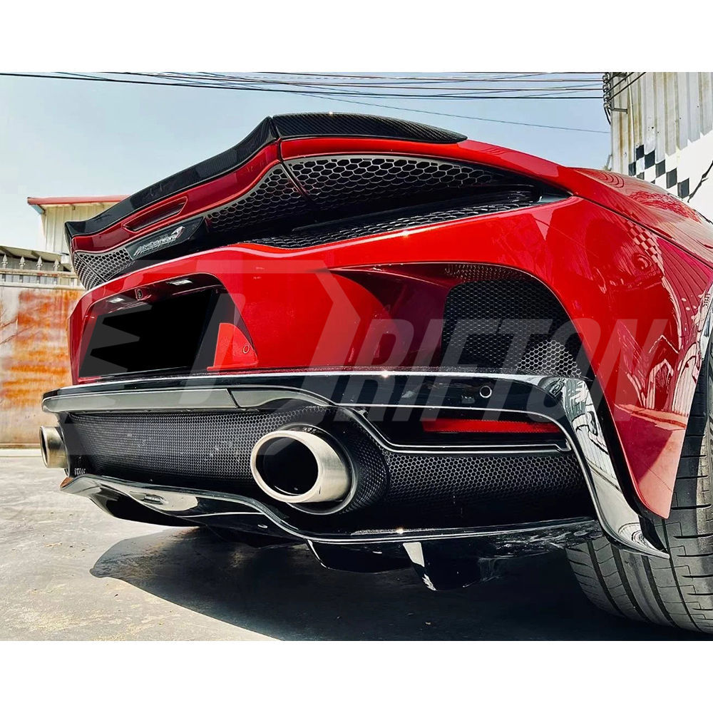 Novitec Style Dry Carbon Fiber Rear Spoiler Wing For Mclaren GT