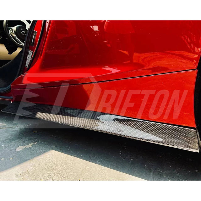 Novitec Style Dry Carbon Fiber Side Skirt For Mclaren GT