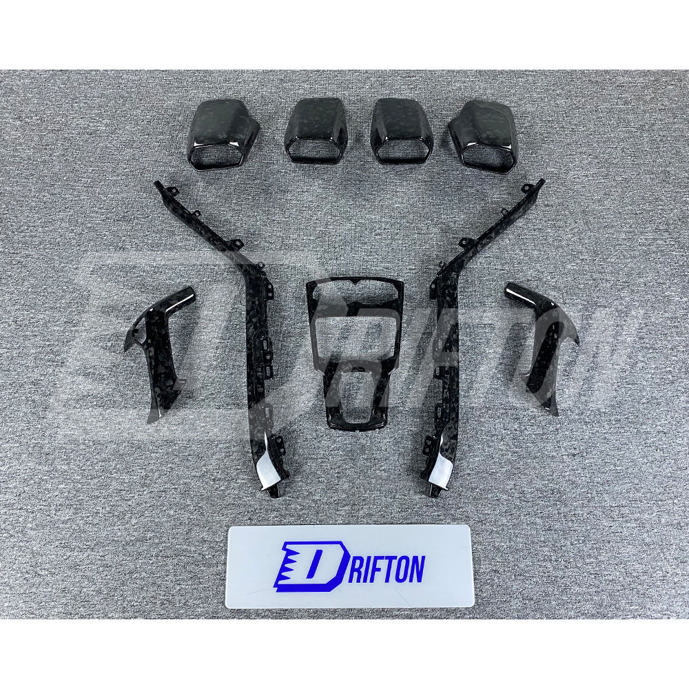 Forged Dry Carbon Fiber Interiors Kits Set For Lamborghini Huracan LP610 & LP580 & EVO LHD RHD 2014-2025