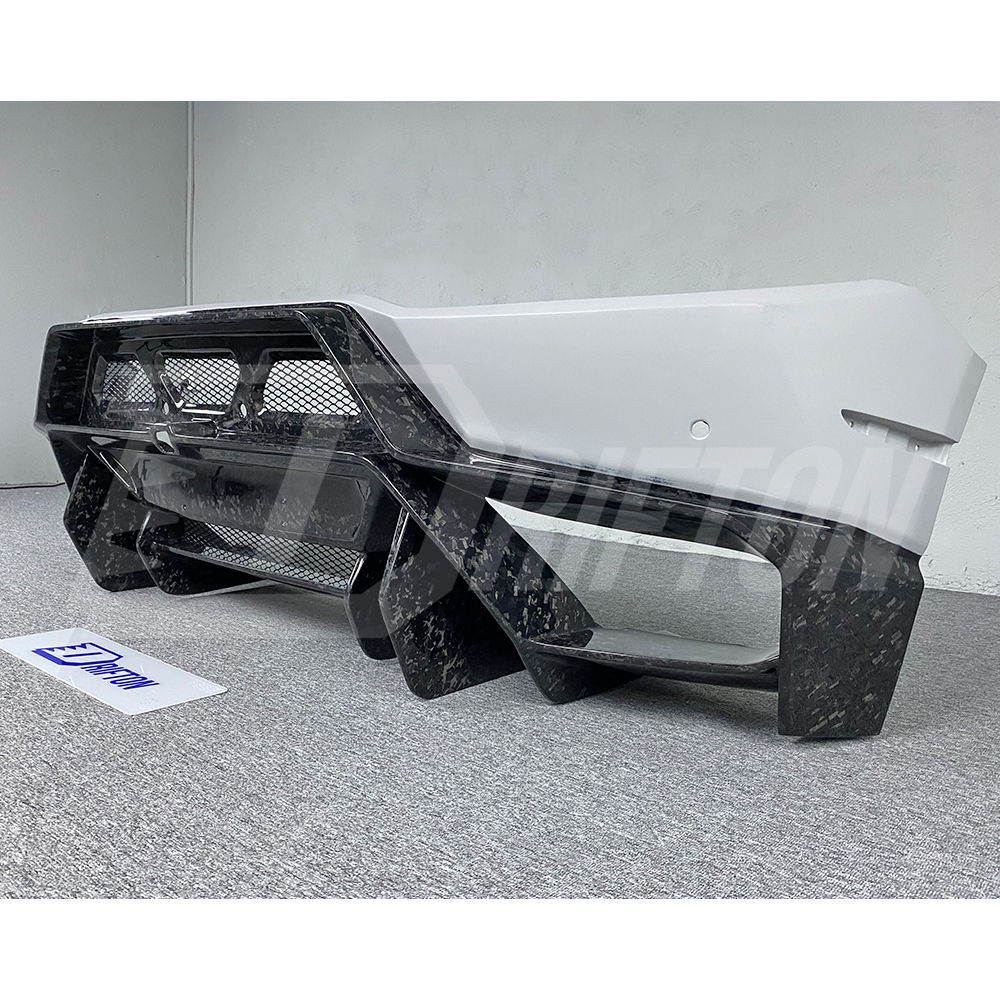 Vorsteiner Style Forged Dry Carbon Fiber With Portion Primer Rear Bumper For Lamborghini Huracan LP580 & LP610 2014-2019