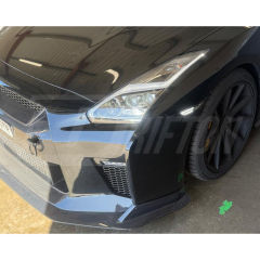 Front Bumper Headlight (Smoked Black) For Nissan R35 GTR 2008-2026