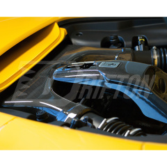 Capristo Style Dry Carbon Fiber Engine Bay Airbox Cover For Ferrari 488 GTB 2015-2018