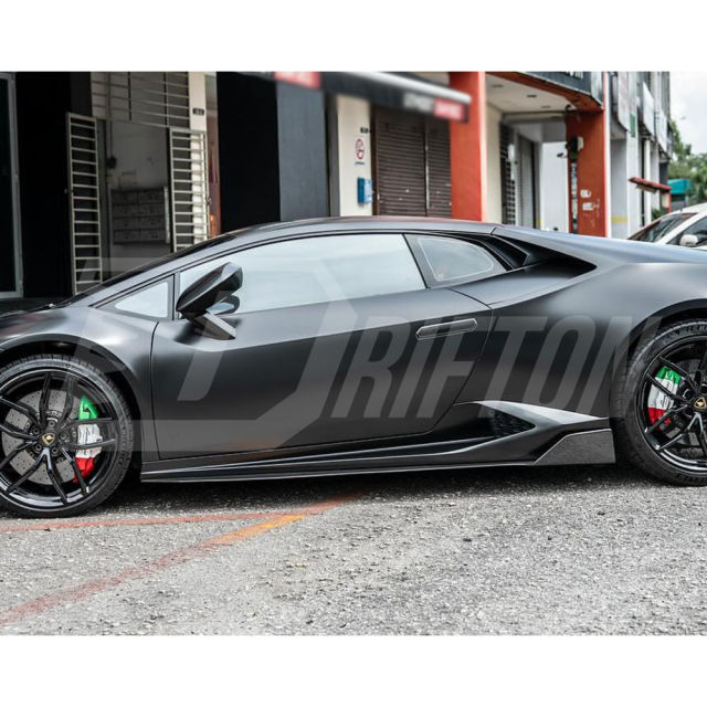 Vorsteiner Style Forged Carbon Fiber Side Skirt For Lamborghini Huracan LP610 & LP580 2014-2019