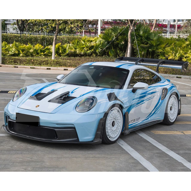 GT3RS Conversion Dry Carbon Fiber Body Kits For Porsche 911 992 Carrera & Turbo S 2019-2023