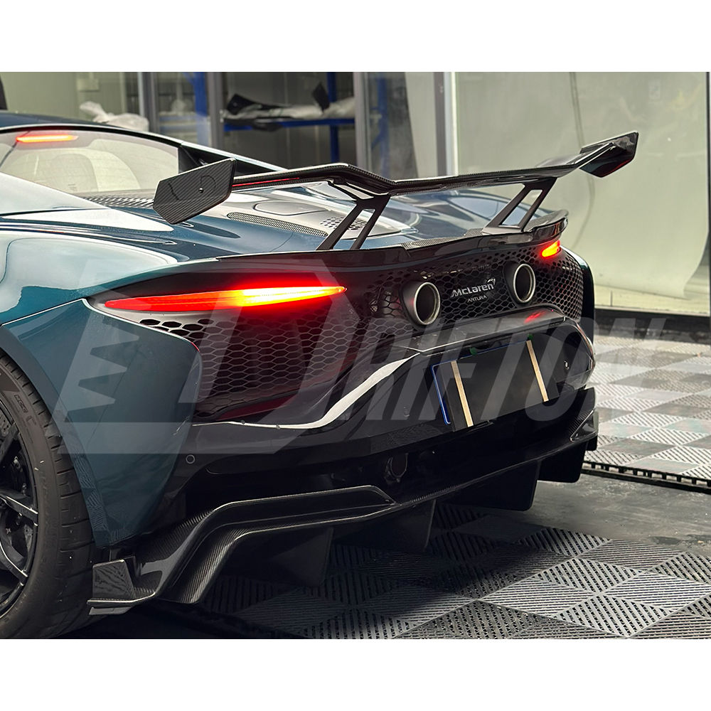Amans Style Dry Carbon Fiber Rear GT Spoiler Wing For Mclaren Artura 2023+
