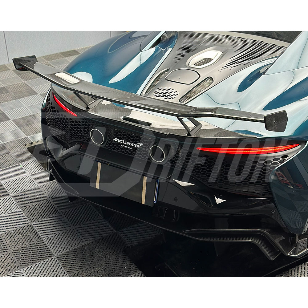 Amans Style Dry Carbon Fiber Rear GT Spoiler Wing For Mclaren Artura 2023+