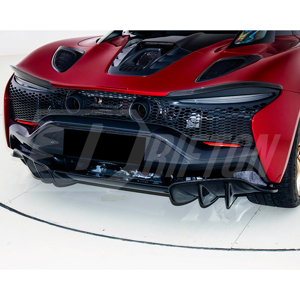 Novitec OEM Style Dry Carbon Fiber Rear Bumper Center Plate Panel For Mclaren Artura 2023+