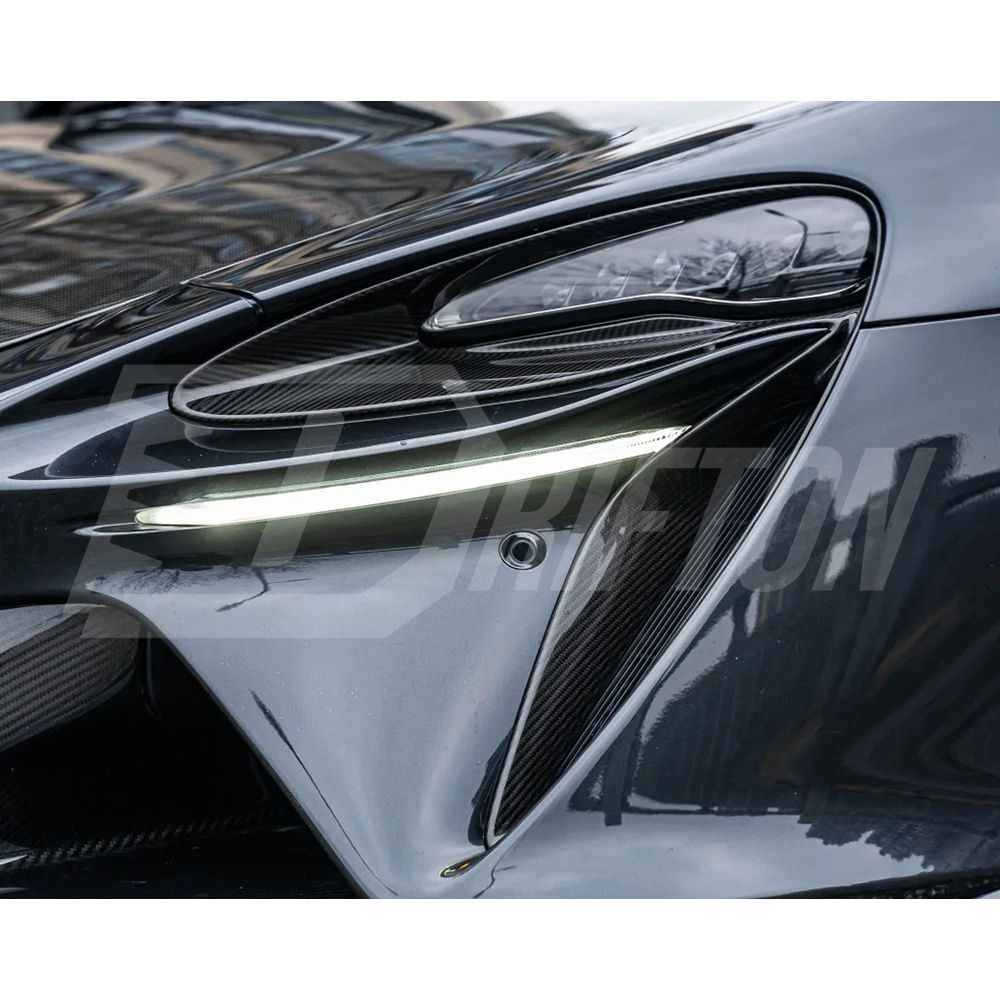 Novitec Style Dry Carbon Fiber Headlights Cover For Mclaren Artura 2023+