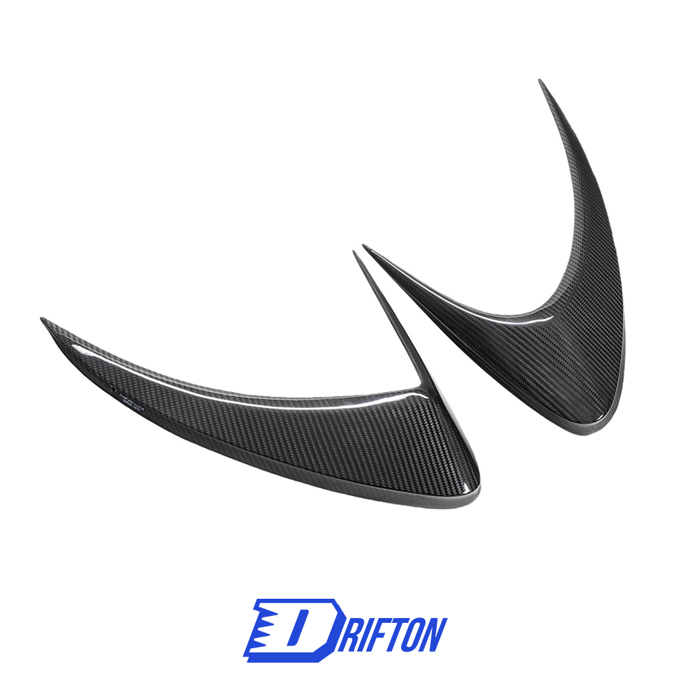 Novitec Style Dry Carbon Fiber Rear Fender Inlets Side Vents Cover For Mclaren Artura 2023+