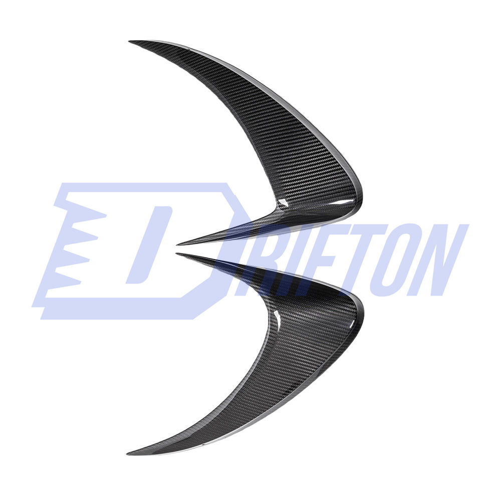 Novitec Style Dry Carbon Fiber Rear Fender Inlets Side Vents Cover For Mclaren Artura 2023+