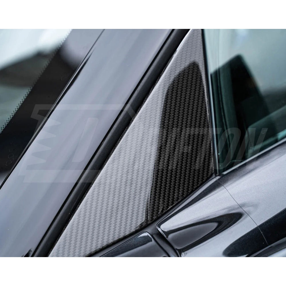 Novitec Style Dry Carbon Fiber Side Window Triangle Trim For Mclaren Artura 2023+