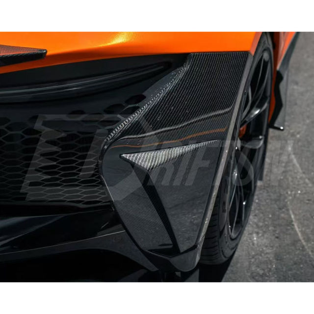Amans Style Dry Carbon Fiber Rear Fender Inlets Side Vents Cover For Mclaren Artura 2023+