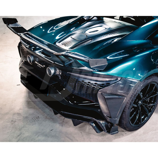 Amans Style Dry Carbon Fiber Rear Fender Inlets Side Vents Cover For Mclaren Artura 2023+