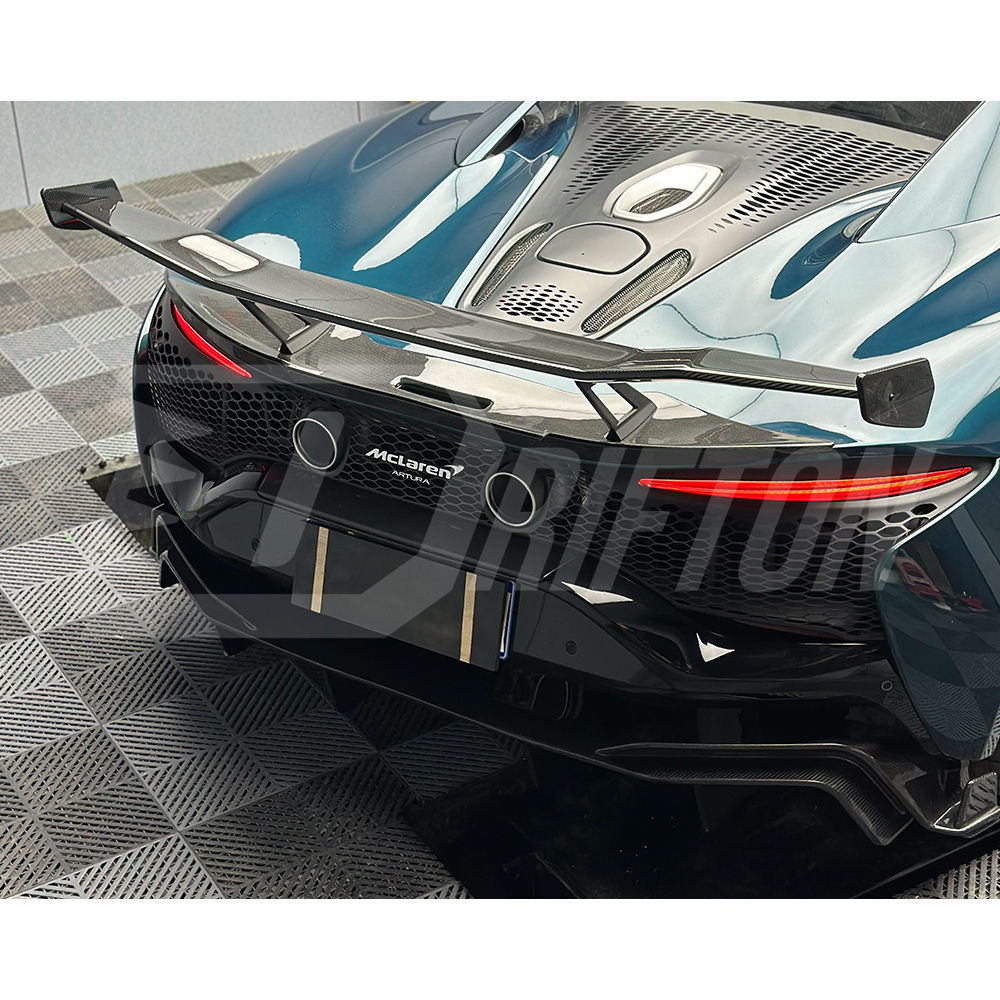 Amans Style Dry Carbon Fiber Rear GT Spoiler Wing For Mclaren Artura 2023+