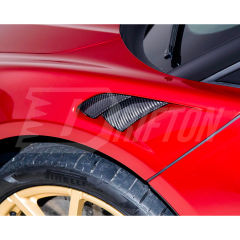 Novitec OEM Style Dry Carbon Fiber Front Fender Vents Inserts For Mclaren Artura 2023+