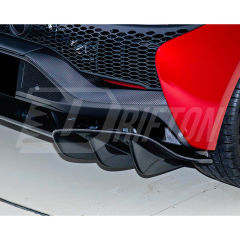 Novitec OEM Style Dry Carbon Fiber Rear Bumper Center Plate Panel For Mclaren Artura 2023+