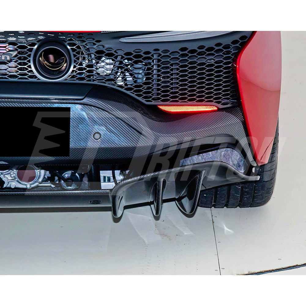 Novitec OEM Style Dry Carbon Fiber Rear Bumper Center Plate Panel For Mclaren Artura 2023+