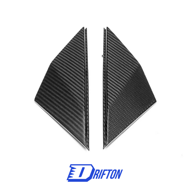 Novitec Style Dry Carbon Fiber Side Window Triangle Trim For Mclaren Artura 2023+