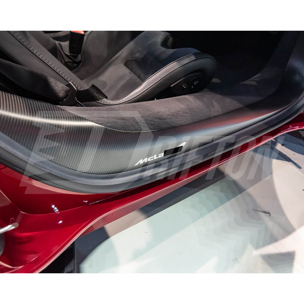 OEM Style Dry Carbon Fiber Interiors Kits Door Sills Plate For Mclaren Artura 2023+